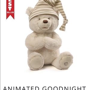 Gund animated “Prayer Bear”